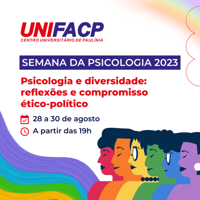 Semana da Psicologia UNIFACP 2023: Psicologia e Diversidade em Foco