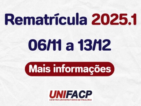 Garanta seu lugar para o próximo semestre na UNIFACP! 📚✨